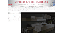 Desktop Screenshot of europeankitchenal.com